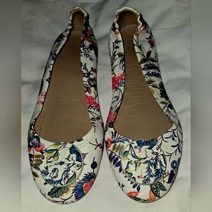 Tory Burch Multicolor Floral Flats